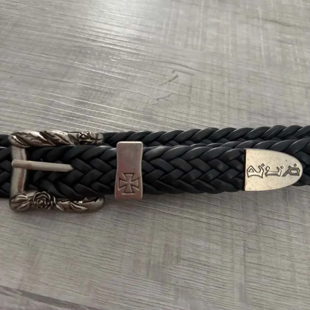 Enfants Riches Deprimes Port Of Souls Braided Leather Belt